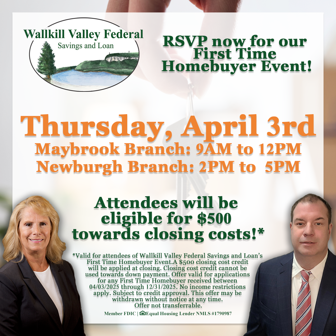 First Time homebuyer event april 3rd